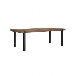 amandari jedálenský stôl beam, drevený jedálenský stôl, obdĺžnikový stôl, drevený, masívny stôl, teakový stol, teakový stôl, recyklovaný stôl, jedálenský stôl s kovovými nožičkami, jedálenský stôl s kovovou podnožou, drevený stôl do veľkého priestoru, unikátny jedálenský stôl, recyklované drevo, recyklovaný teak, slowfurniture, obrovský stôl, ekologický, stôl do vinárne, stôl na chatu