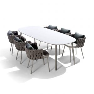 jedálenský, stôl, jedalensky stol, teak, stol, exteriérový, outdoorový, dizajnový vonkajší nábytok, luxusny nabytok, moderný stôl, vonkajší stôl, moderný stôl, Tosca, Monica Armani, obdĺžnikový stôl, oválny stôl, oval, ovalny stol, záhradný stôl, záhradný nábytok, vonkajší, vonkajsi stol, dizajnovy stol, dizajnový stôl, detail, stolovanie vonku, prírodný stôl, keramický , stoly skladom, exteriérový nábytok skaldom