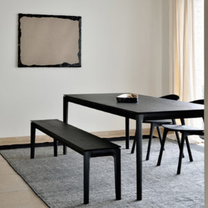 jedálenský, stôl, jedalensky stol, stol, exteriérový, outdoorový, moderný stôl, vonkajší stôl, moderný stôl, BOK, čierny stôl, obdĺžnikový stôl, záhradný stôl, záhradný nábytok, vonkajší, vonkajsi stol, dizajnovy stol, dizajnový stôl, detail