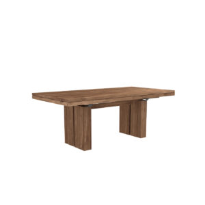 Jedálenský rozkladací stôl Double teak