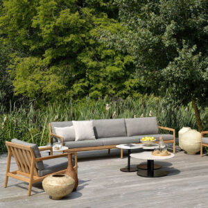 Trojsedačka Jack outdoor teak - mocha - Image 4