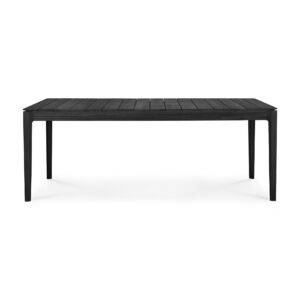 Stôl Bok outdoor teak čierny