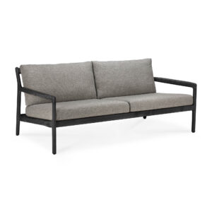 Dvojsedačka Jack outdoor čierny teak - mocha