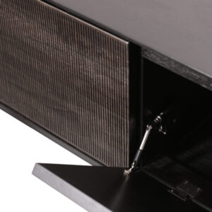 TV Komoda Grooves teak - Image 4